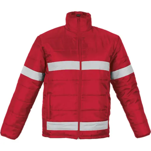 Henli Puffer Hi Vis Red